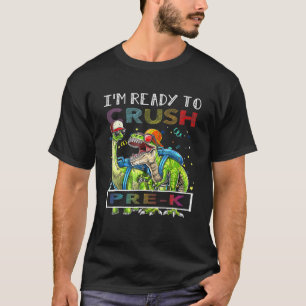 Ich bin bereit, vorkäuflichen Dinosaurier-Rex-Dino T-Shirt