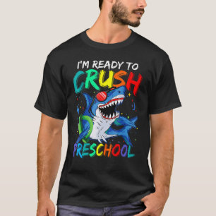 Ich bin bereit, vorschulischen Hai wieder in die S T-Shirt