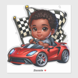 Ich bin bereit zu rennen aufkleber