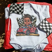 Ich bin bereit zu rennen baby strampler