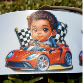 Ich bin bereit zu rennen satinband