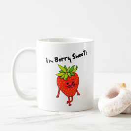 Ich bin Berry Sweet! - Funny Fruit Pun Kaffeetasse