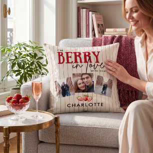 Ich bin Berry Verliebt Paarfotos  Kissen