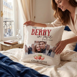 Ich bin Berry Verliebt Paarfotos Kissen