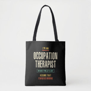 Ich bin Beruf Therapist Tasche