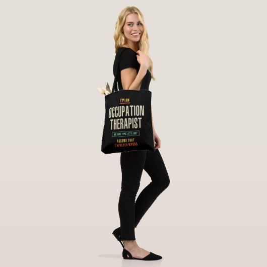 Ich bin Beruf Therapist Tasche (Am Model)