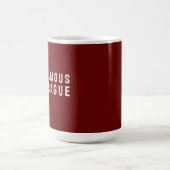 Ich bin berühmt in Prag Kaffeetasse (Mittel)