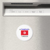 Ich bin berühmt in TUNESIEN Magnet (In Situ (Geschirrspüler))