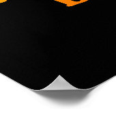 Ich bin beschäftigt, dass Sie einen schönen schwar Poster (Ecke)