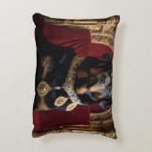 Ich bin besessen von Hunden Dekokissen (Rückseite(Vertikal))