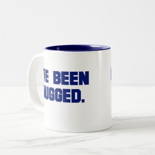 Ich bin betrügerische Tasse (zweiseitig) (Vorderseite Links)