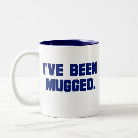 Ich bin betrügerische Tasse (zweiseitig) (Links)