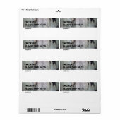 Ich bin Betrunken, bitte schicken Sie mir zu Label (Vorne)