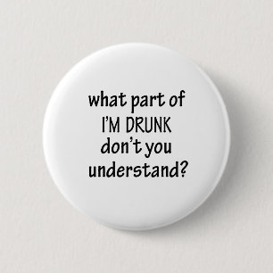 Ich bin betrunken button