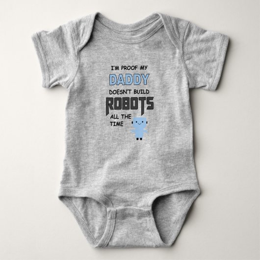 Ich bin Beweis mein Vati - Bodysuit Baby Strampler (Vorderseite)