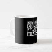 Ich bin Bianca Funny Personalisiertes Geschenk Kaffeetasse (Vorderseite Links)