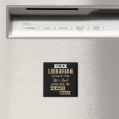 Ich bin Bibliothekarin Magnet (In Situ (Geschirrspüler))