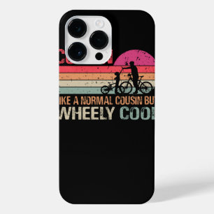 Ich bin Biker Cousin Vathers Day Wo Cooler Fahrrad iPhone 14 Pro Max Hülle