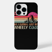Ich bin Biker Tante Väter Day Wo Cooler Fahrrad B iPhone Hülle (Rückseite)