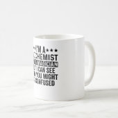 Ich bin Biochemikerin und kein Zauberkünstler Kaffeetasse (VorderseiteRechts)