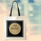 Ich bin bionisch (Kniegelenksersatz) Tasche