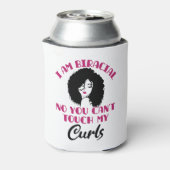 Ich bin birazial, du kannst meine Curls nicht Touc Dosenkühler (Kanne Rückseite)
