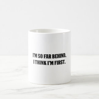 Ich bin bis jetzt hinten, ich denke, dass ich kaffeetasse