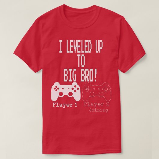 Ich bin bis zum Big Bro geklettert!, neuer Bruder! T-Shirt (Design vorne)