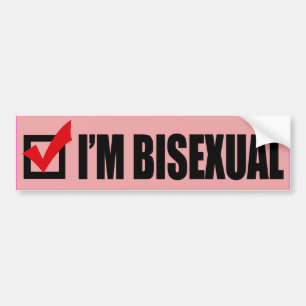ICH BIN BISEXUELL - (2).png Autoaufkleber