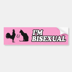 ICH BIN BISEXUELL -.png Autoaufkleber