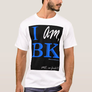 Ich bin BK - Schwarz-Blau - Männer T-Shirt