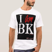 ICH BIN BK SCHWARZES T-Shirt (Vorderseite)