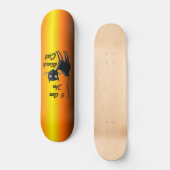 Ich bin Black Cat Skateboard (Vorderseite)