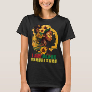 Ich bin Black Excellence Melanin Women Black Month T-Shirt