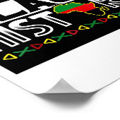 Ich bin Black History Bhm Poster (Ecke)