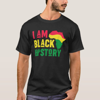 Ich bin Black History Black History Monat T-Shirt