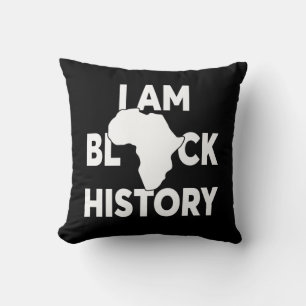 Ich bin Black History Black Lives Matter Kissen
