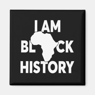 Ich bin Black History Black Lives Matter Magnet