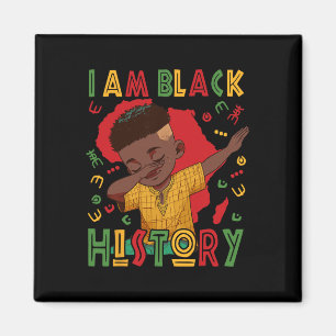 Ich bin Black History Boy Black History Month  Magnet