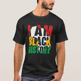 Ich bin Black History Shirt, Black History Monat T-Shirt