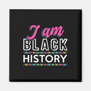 Ich bin Black History Shirt Black History Month Af Magnet