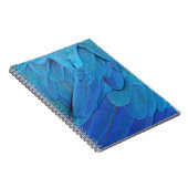 Ich bin blau - Macaw Federn Notizblock (Rechte Seite)