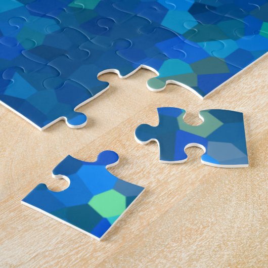Ich bin blau - schwieriges Puzzle (Seite)