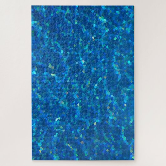 Ich bin blau - schwieriges Puzzle (Vertikal)