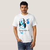 Ich bin blauer Hundeshirt T-Shirt (Vorne ganz)