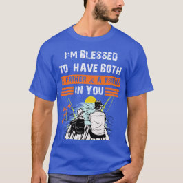 Ich bin BLESSED"- Vatertag Grafik T-Shirt