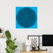 Ich bin Blue Hypnosis Poster (Heimbüro)