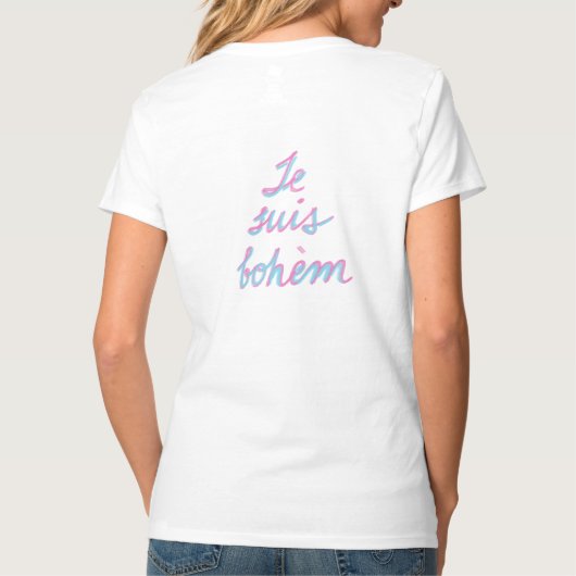 ich bin Bohemien T-Shirt (Rückseite)