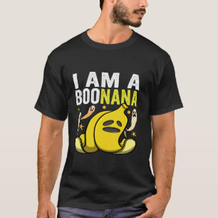 Ich bin Boonana Funny Banana Ghost Niedlich Hallow T-Shirt