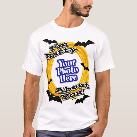 Ich bin böse über dich, Beängstigende Fledermäuse T-Shirt (Vorderseite)